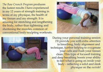 DVD: Raw Crunch Personal Training Session