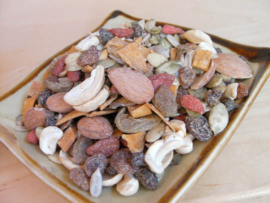 Mango Goji Fire Trail Mix (7 oz, raw, organic ingredients)