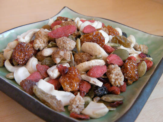 Wild Berry Trail Mix (7 oz, raw, organic ingredients)