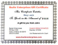 Raw Power Gift Certificate
