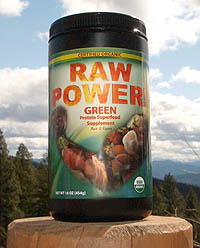 Click to enlarge Raw Power! Protein Superfood, Green (16 oz, Premium Raw Superfood Blend)