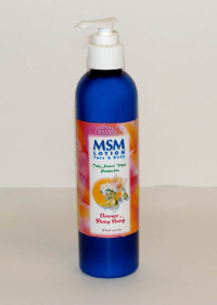 Click to enlarge MSM Lotion, Orange & Ylang Ylang (8 oz)