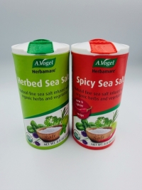 Click to enlarge Herbamare, Organic Herbed or Spicy Sea Salt (8.8 oz)
