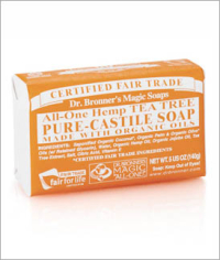 Click to enlarge Dr. Bronner's Pure Castile Bar Soap, Tea Tree (5 oz)