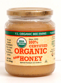 Click to enlarge Honey, YS Organic (16 oz, 100% raw, certified organic)