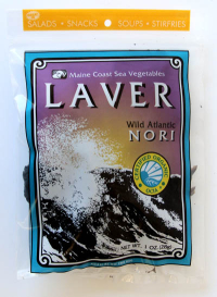 Click to enlarge Laver (Wild Atlantic Nori, 1 oz, raw, certified organic)