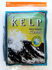 Click to enlarge Kelp (Wild Atlantic Kombu, 2 oz, raw, certified organic)