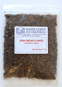 Click to enlarge Irish Moss Flakes (6 oz, raw, wildcrafted)