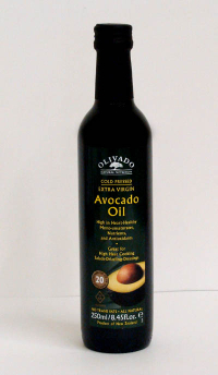 Click to enlarge Avocado Oil, Olivado (250 ml, cold pressed, extra virgin, raw)