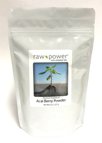 Acai Powder, Raw Power (8 oz, Premium Raw Superfood)