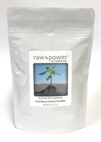Click to enlarge Goji Berry Extract Powder, Raw Power (8 oz, Premium Raw Superfood)