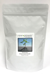 Click to enlarge Hemp Protein Powder, Raw Power (16 oz, Premium Raw)