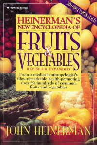 Click to enlarge Book: Heinerman's New Encyclopedia of Fruits & Vegetables