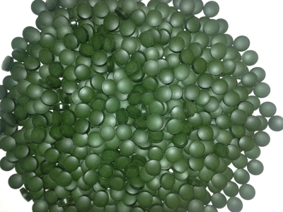 Thor's Hammer, cold-pressed tablets, Raw Power (1000 count, 250g/8.8oz, pure chlorella/pure spirulina)