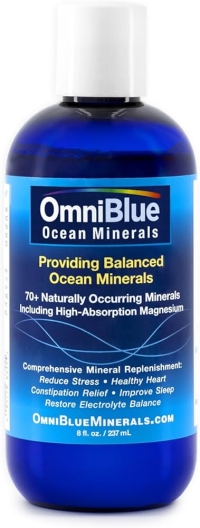 Click to enlarge OmniBlue Ocean Minerals (8 fl. oz., full-spectrum, solar-concentrated)