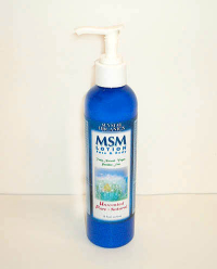 Click to enlarge MSM Lotion, Unscented Pure & Natural (8 oz)