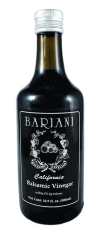 Click to enlarge Balsamic Vinegar, Bariani (500 ml / 16.9 oz, raw, unheated)