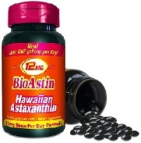 Click to enlarge Astaxanthin, BioAstin Hawaiian (12 mg, 50 Gelcaps)