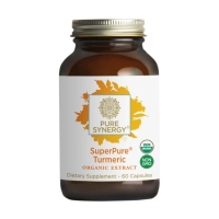 Click to enlarge Turmeric Extract, SuperPure, Synergy, organic (60 capsules, 60-day supply)