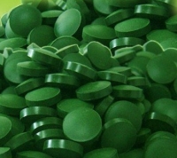 Click to enlarge Spirulina, cold-pressed tablets, Raw Power (5 lbs BULK, approx 9091 tablets, 250mg/each)