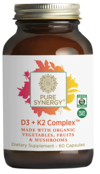 Click to enlarge D3 + K2 Complex, Synergy (60 capsules)