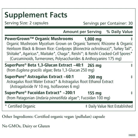 Immune Health, Synergy (60 capsules, organic)