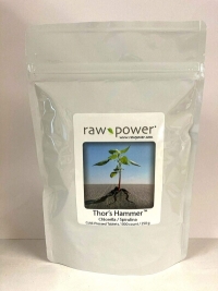 Click to enlarge Wholesale 12x Thor's Hammer, cold-pressed tablets, Raw Power (1000 count, 250g, pure chlorella/pure spirulina)