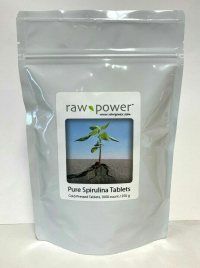 Click to enlarge Wholesale: 12x Spirulina cold-pressed tablets, Raw Power (1000 count, 250g)