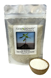 Click to enlarge Thor's 88-Mineral Sea Salt, Fine Ground, Raw Power (8 oz)