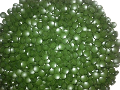 Wholesale 12x Chlorella cold-pressed tablets, Raw Power (400 count, 100g)
