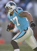 Nick Goings, NFL Running Back, Carolina Panthers