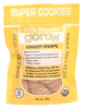 Super Cookies, Ginger Snaps (3 oz, raw, organic)